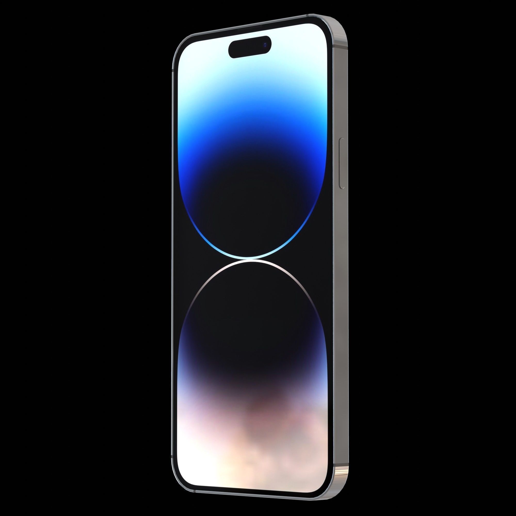 Apple iPhone 14 pro max Low-poly 3D model_36