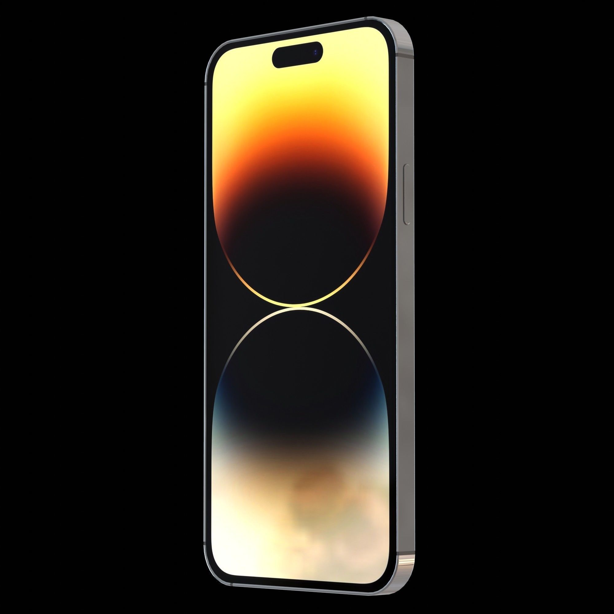 Apple iPhone 14 pro max Low-poly 3D model_24