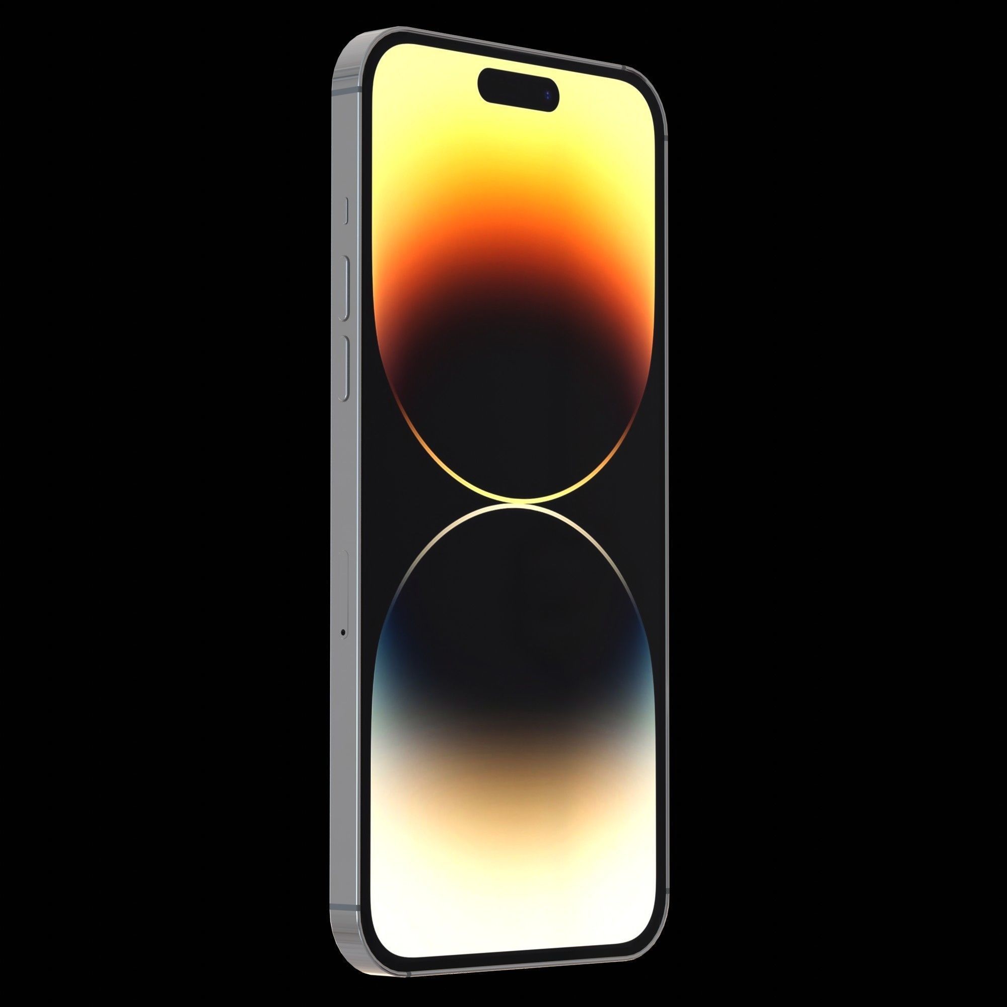 Apple iPhone 14 pro max Low-poly 3D model_22