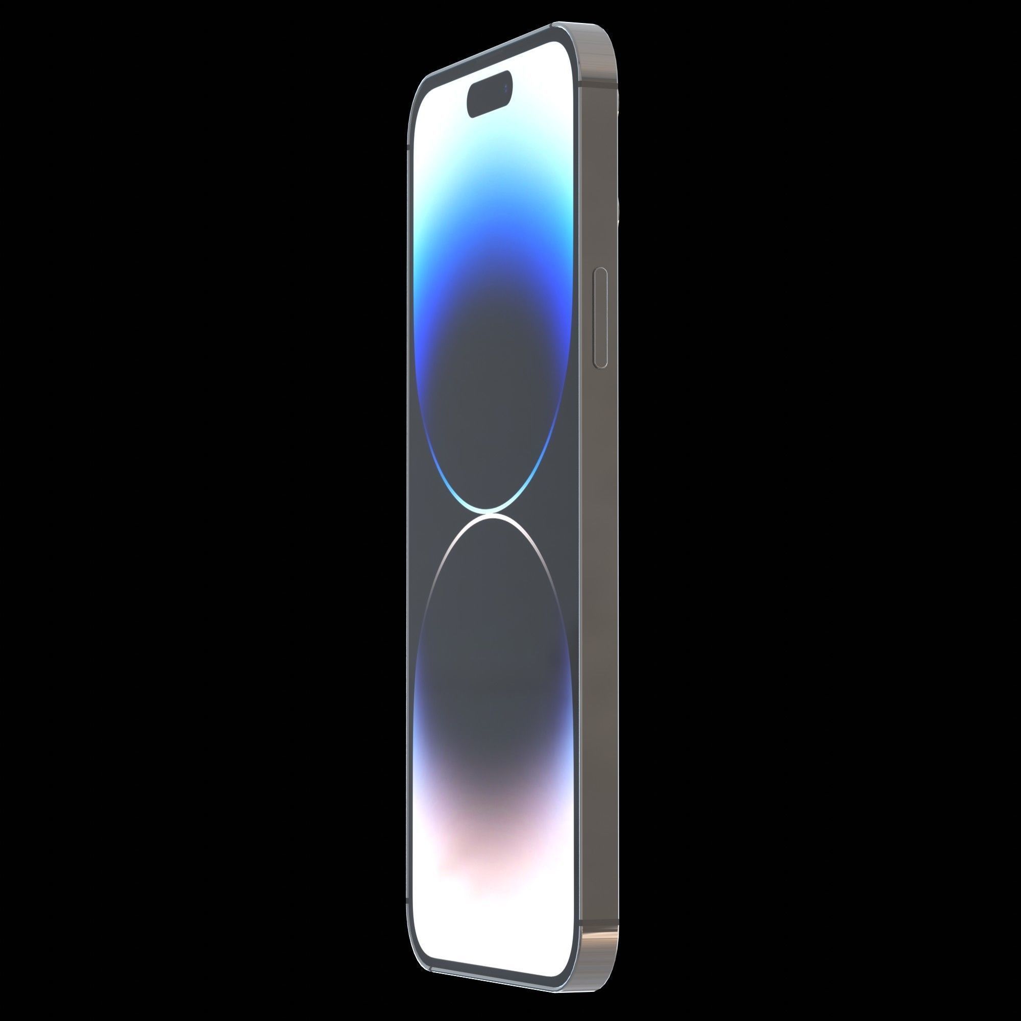 Apple iPhone 14 pro max Low-poly 3D model_26