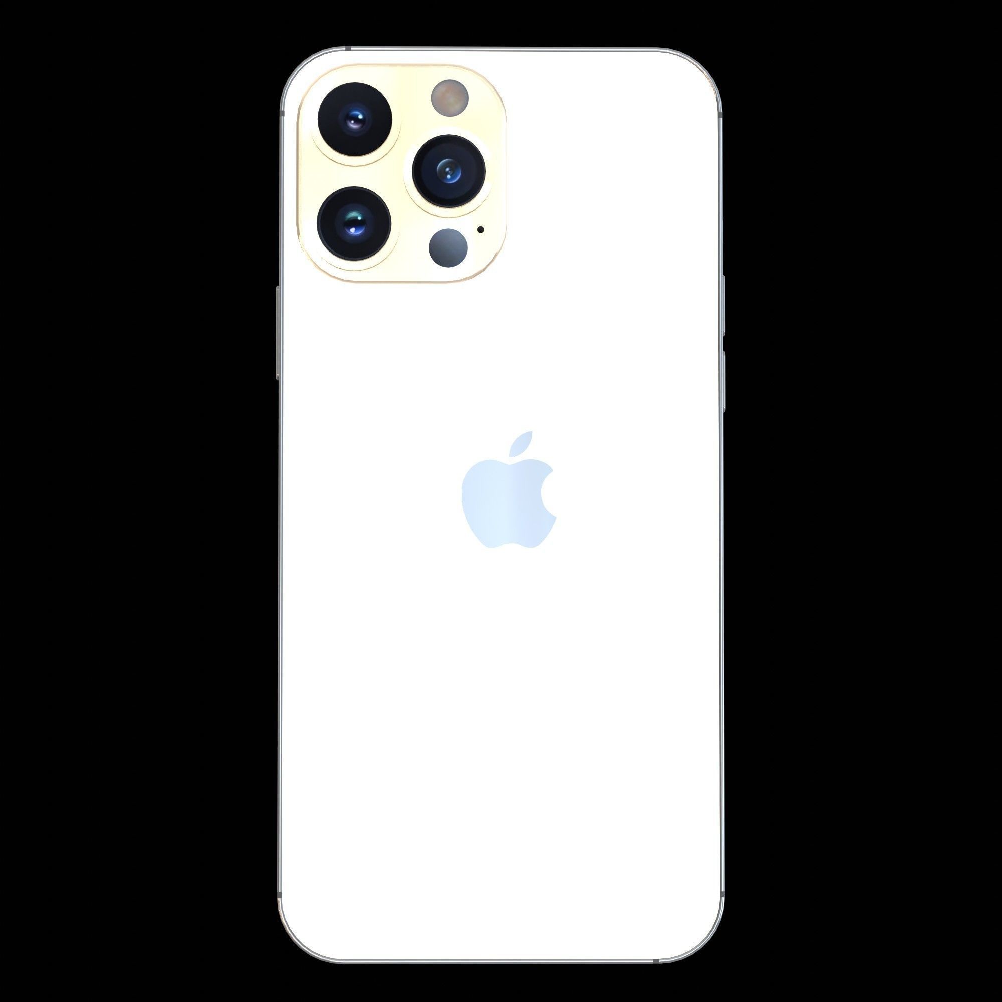 Apple iPhone 14 pro max Low-poly 3D model_17