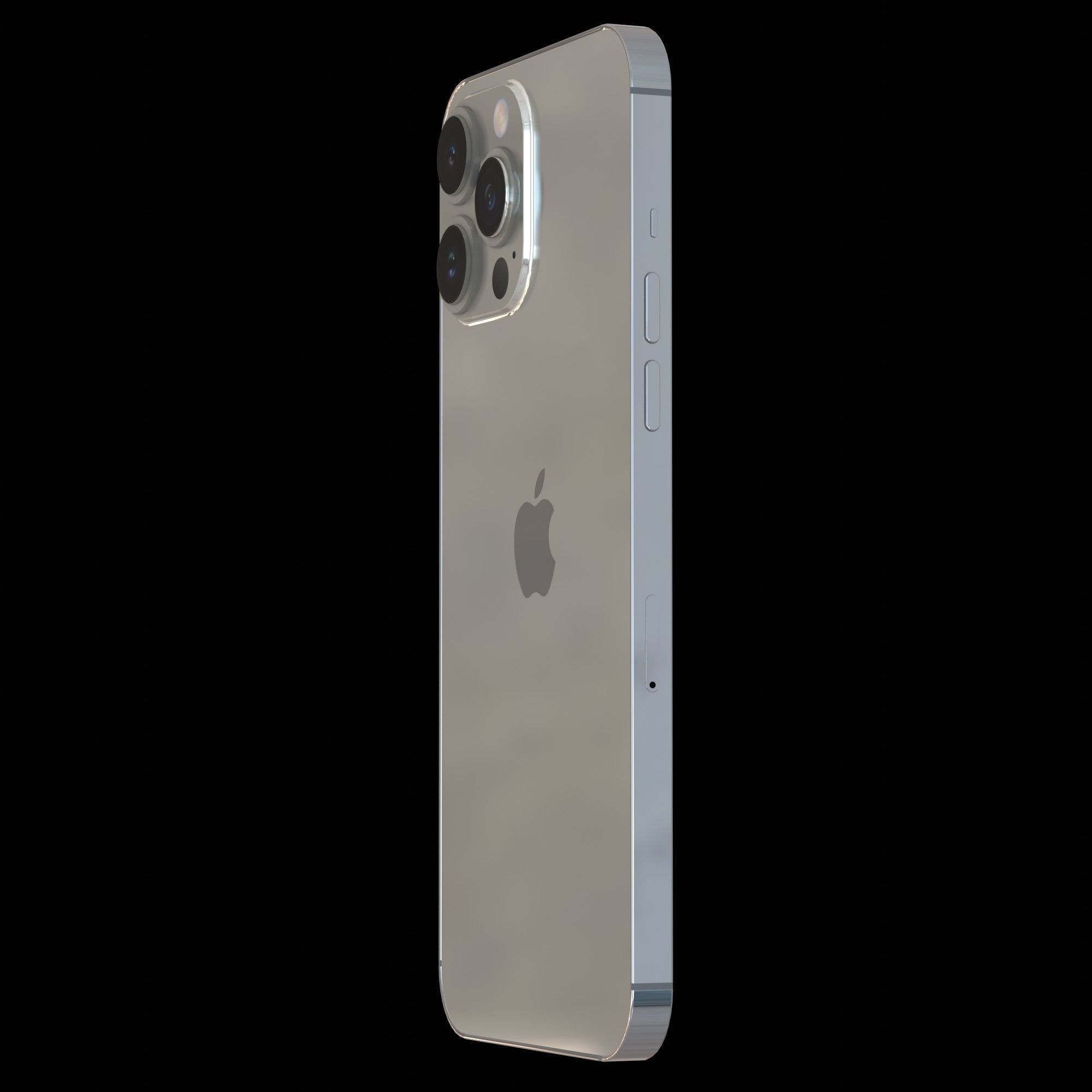 Apple iPhone 14 pro max Low-poly 3D model_31