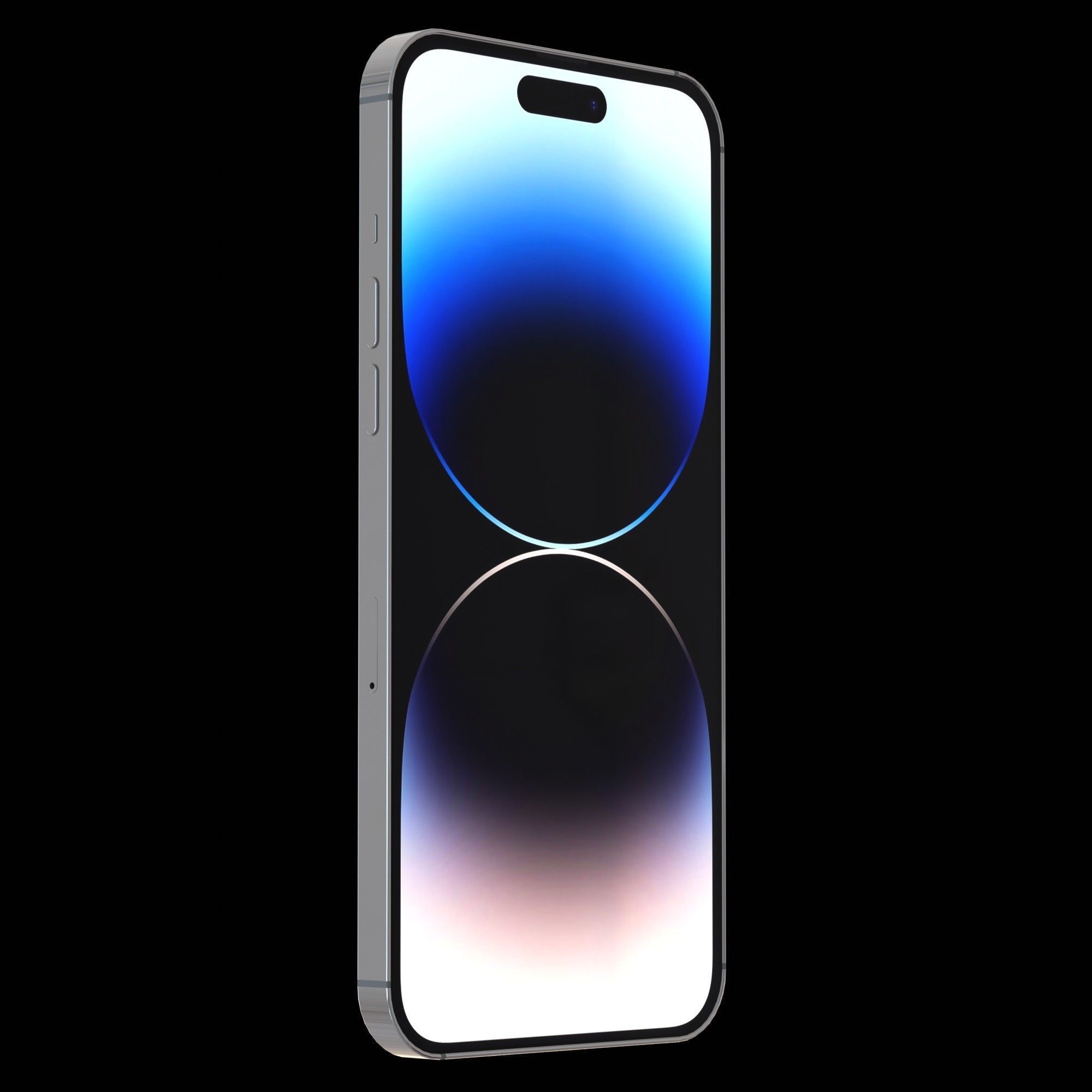 Apple iPhone 14 pro max Low-poly 3D model_34