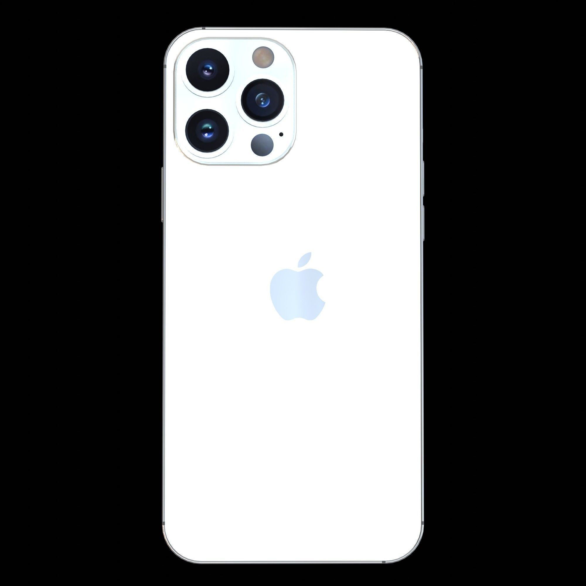 Apple iPhone 14 pro max Low-poly 3D model_29