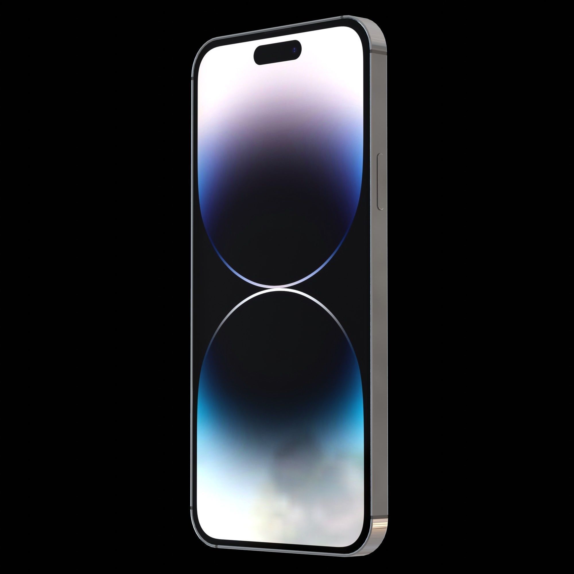 Apple iPhone 14 pro max Low-poly 3D model_48