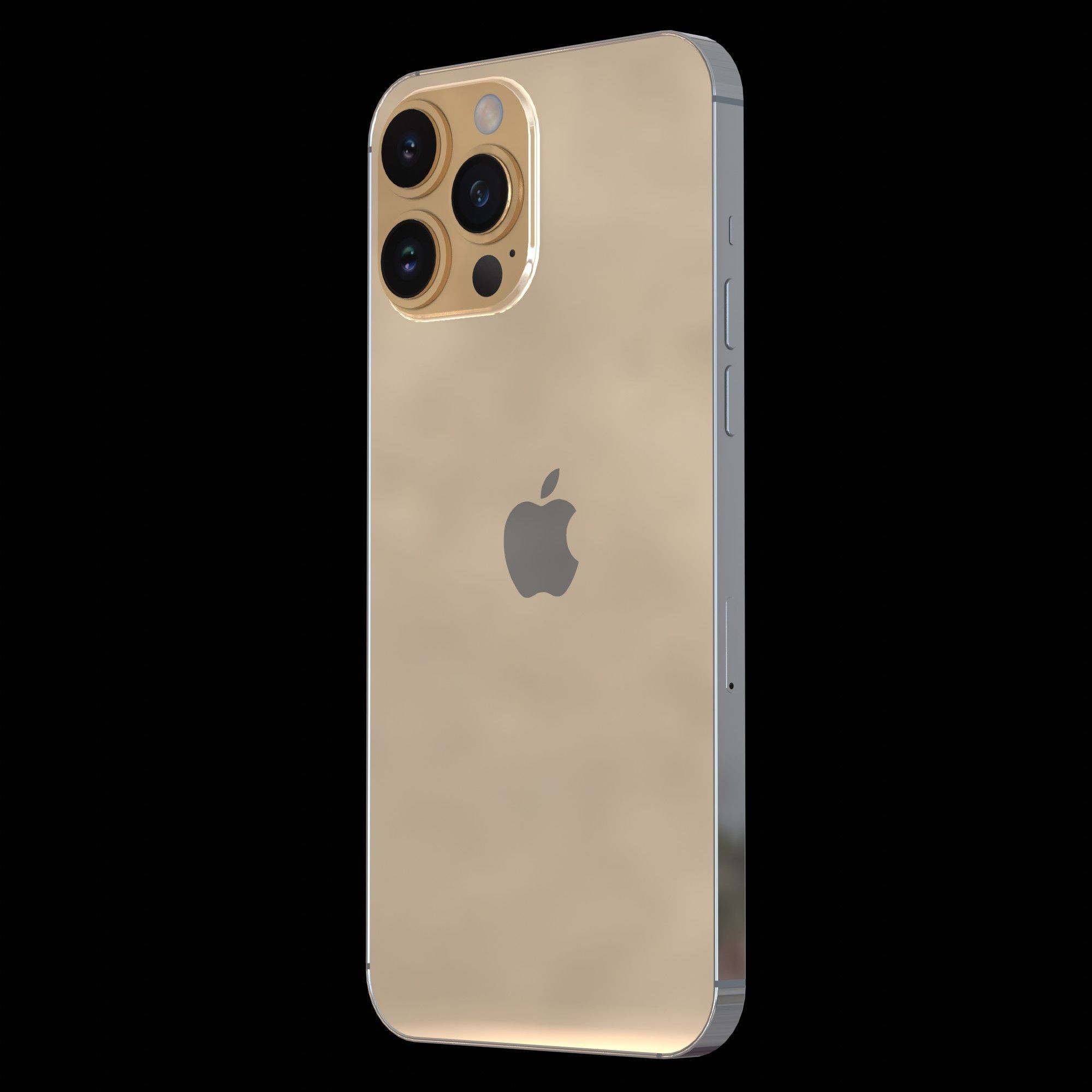 Apple iPhone 14 pro max Low-poly 3D model_18