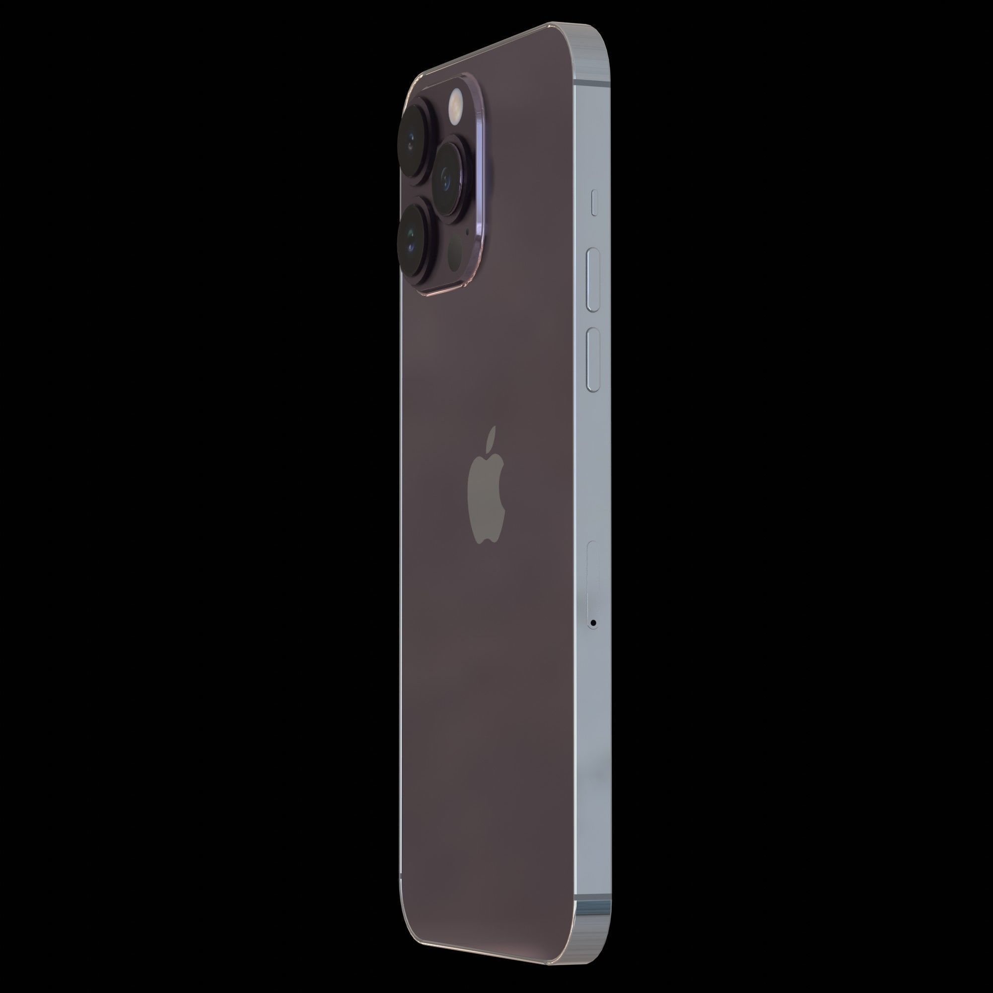 Apple iPhone 14 pro max Low-poly 3D model_9
