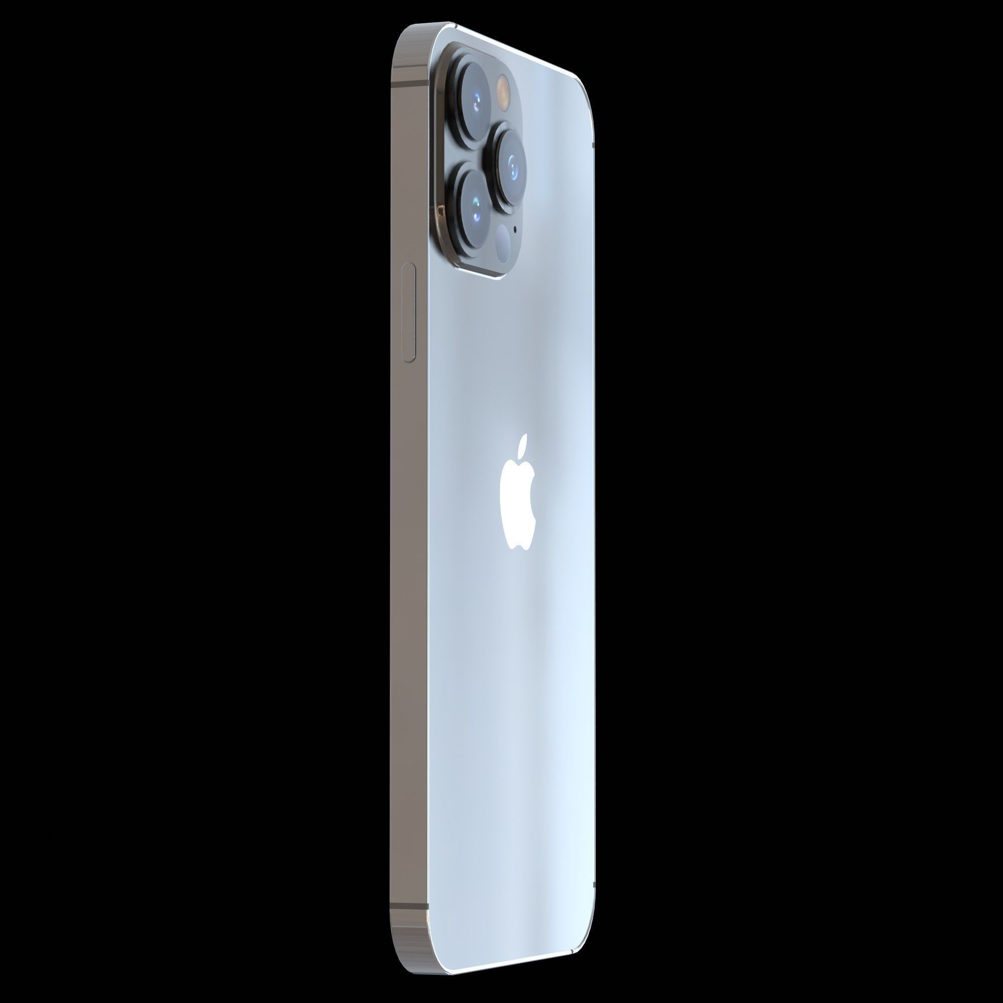 Apple iPhone 14 pro max Low-poly 3D model_40