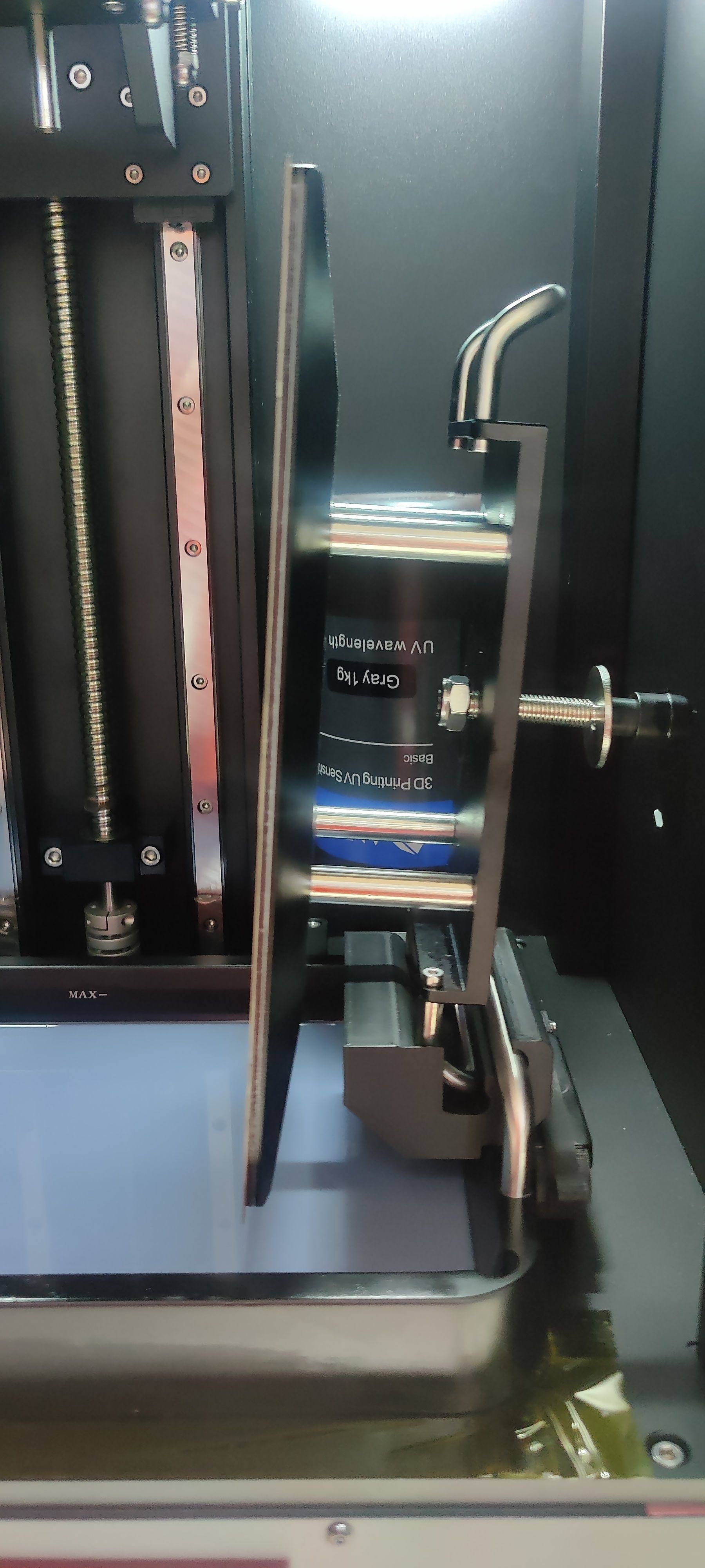 DRAINER STAND FOR ELEGOO JUPITER BUILD PLATE 3D print model_4