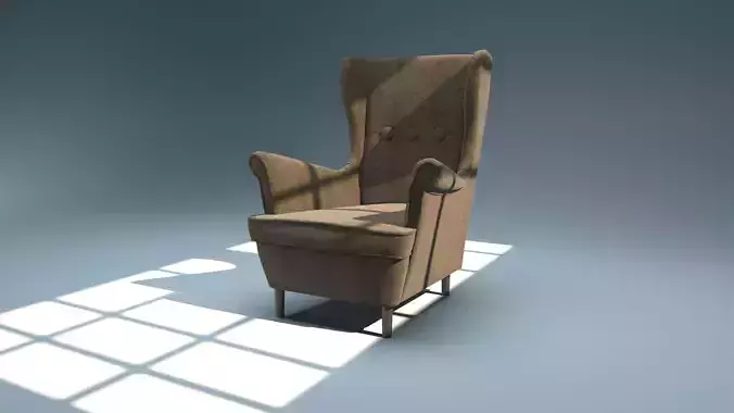 Strandmon Children Armchair 3D model