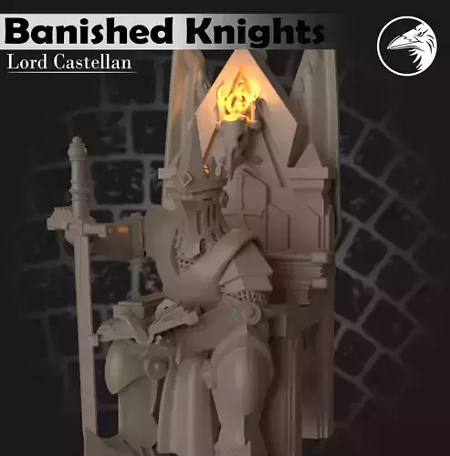 Lord Castellan Corvux Hero Knight 3D print model