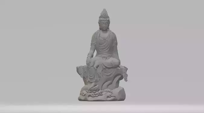 Avalokitesvara Bodhisattva Seated Statue