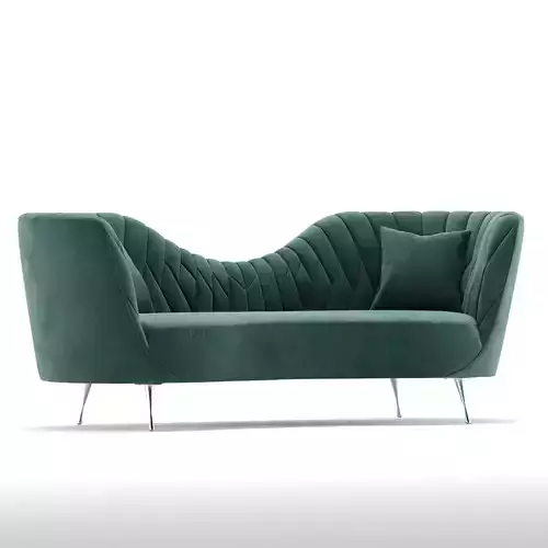 Eva velvet sofa