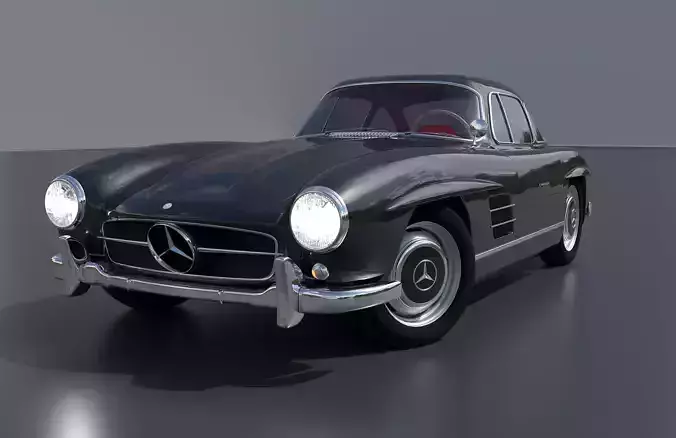 Mercedes benz w198 3D model