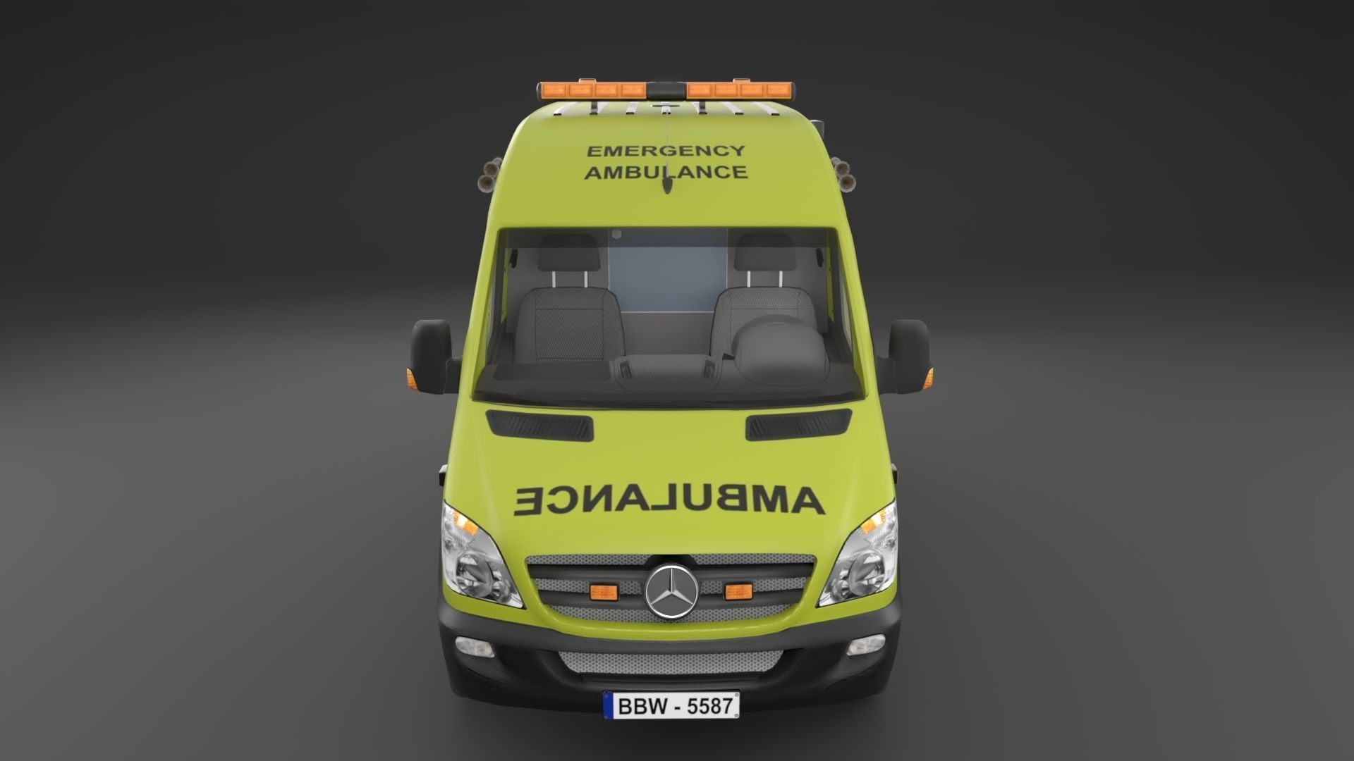 Paramedic Teams Rigged Low-poly 3D model_33