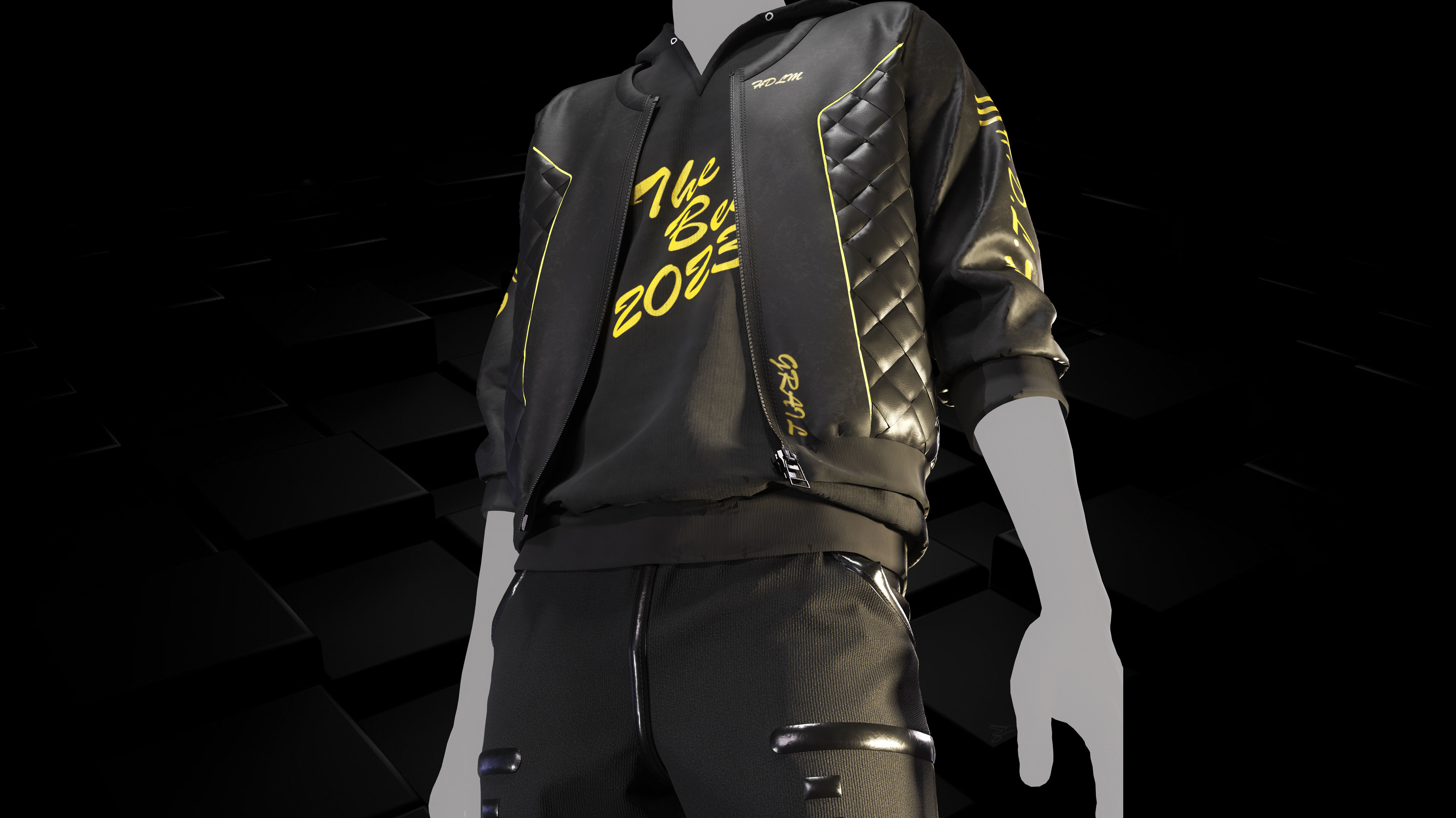 Man outfit 3D model_9