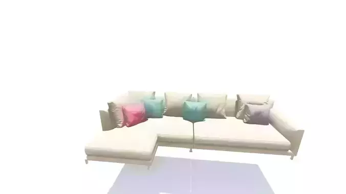 sofa from ehab 3D model
