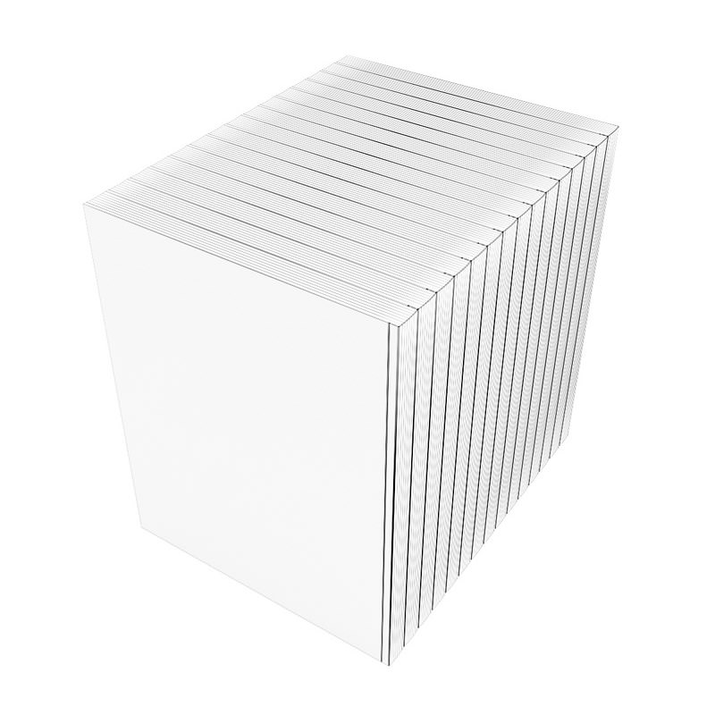 Student Handbooks Set 3D model_2