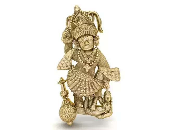 Sarangpur Hanumanji 3D print model