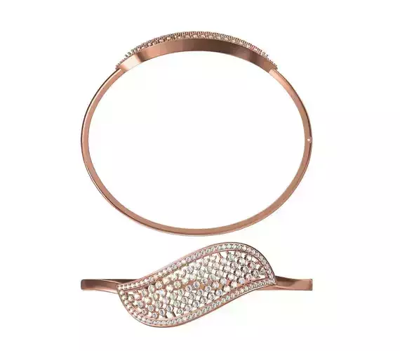 Bangle Bracelet STL JCD Details