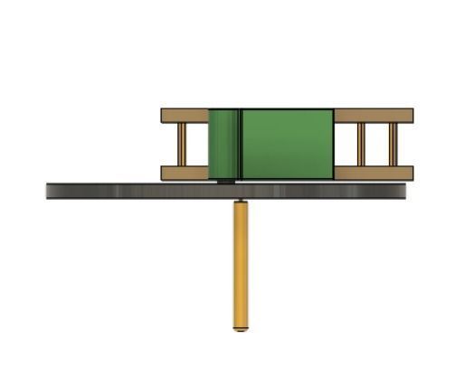 Chaff cutter machine 3D model_5