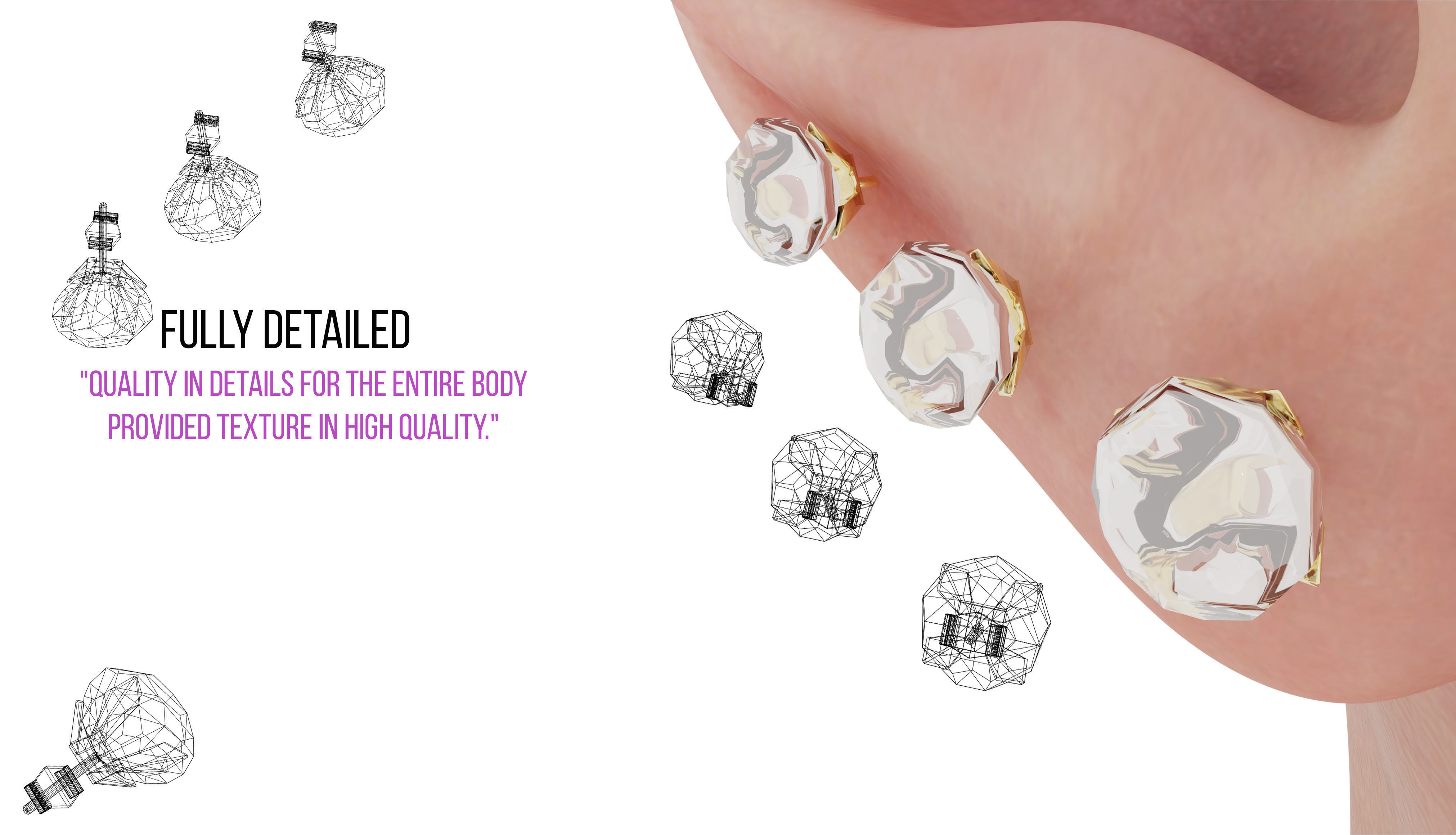 VALENTINE - Realistic Female Character 3D model_3