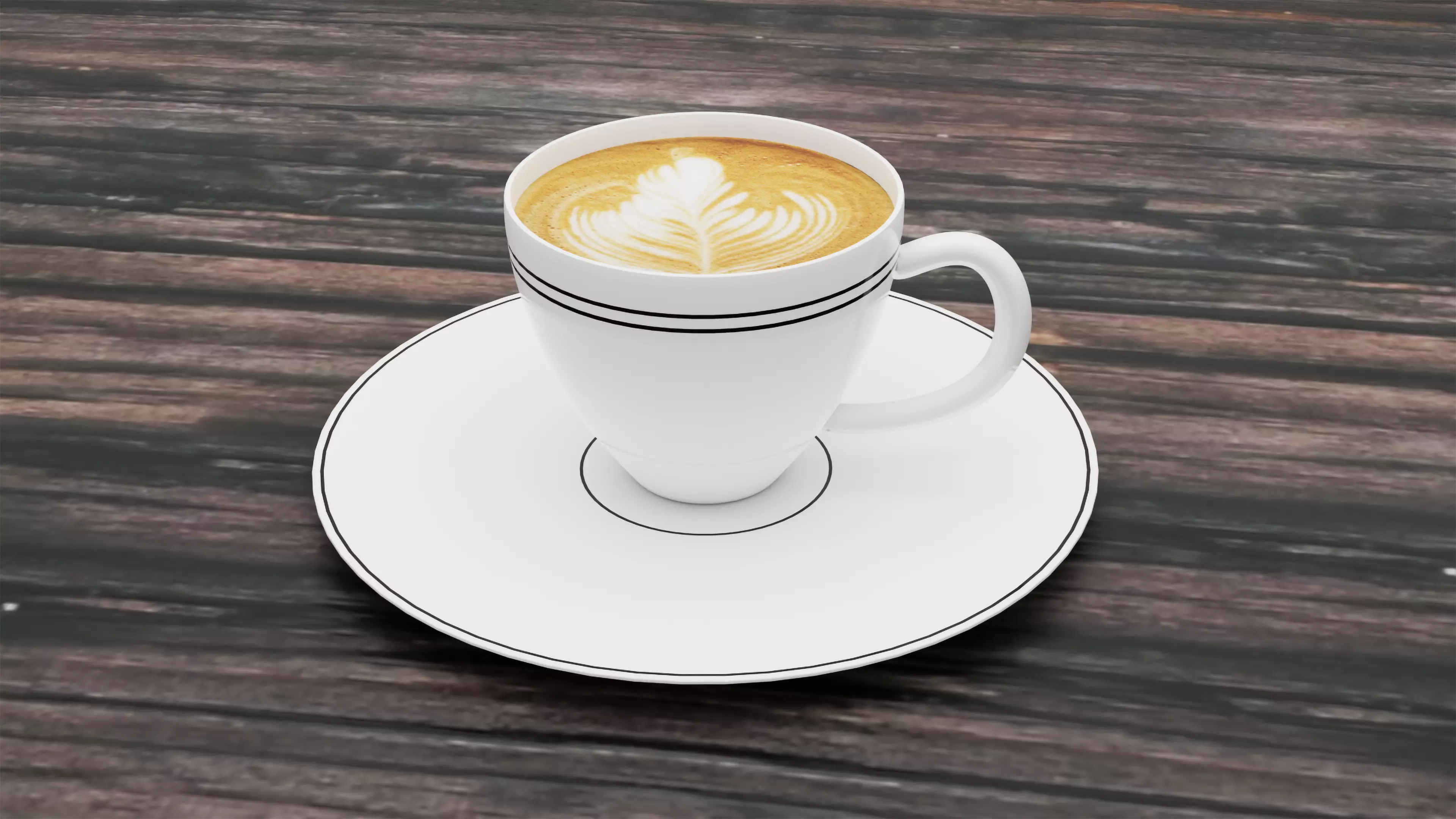 Coffee cup 3D model_0