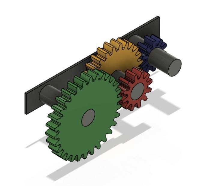 Gear Ratio 3D model_2