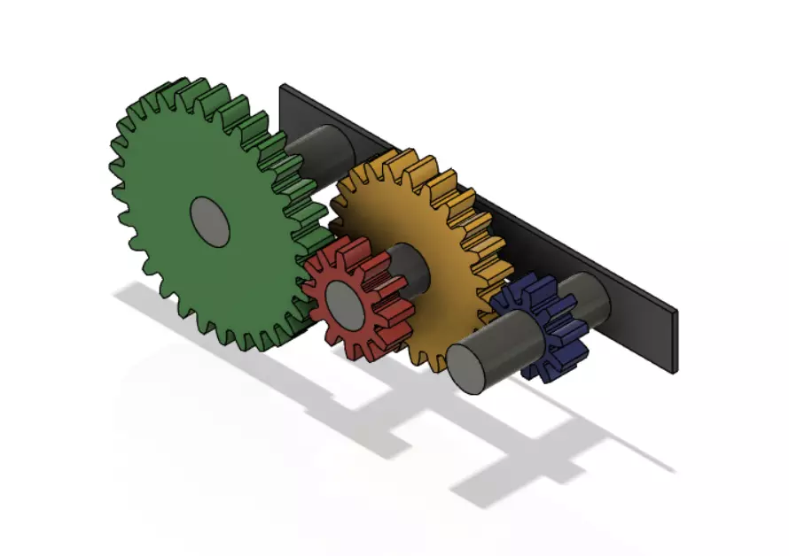 Gear Ratio 3D model_0