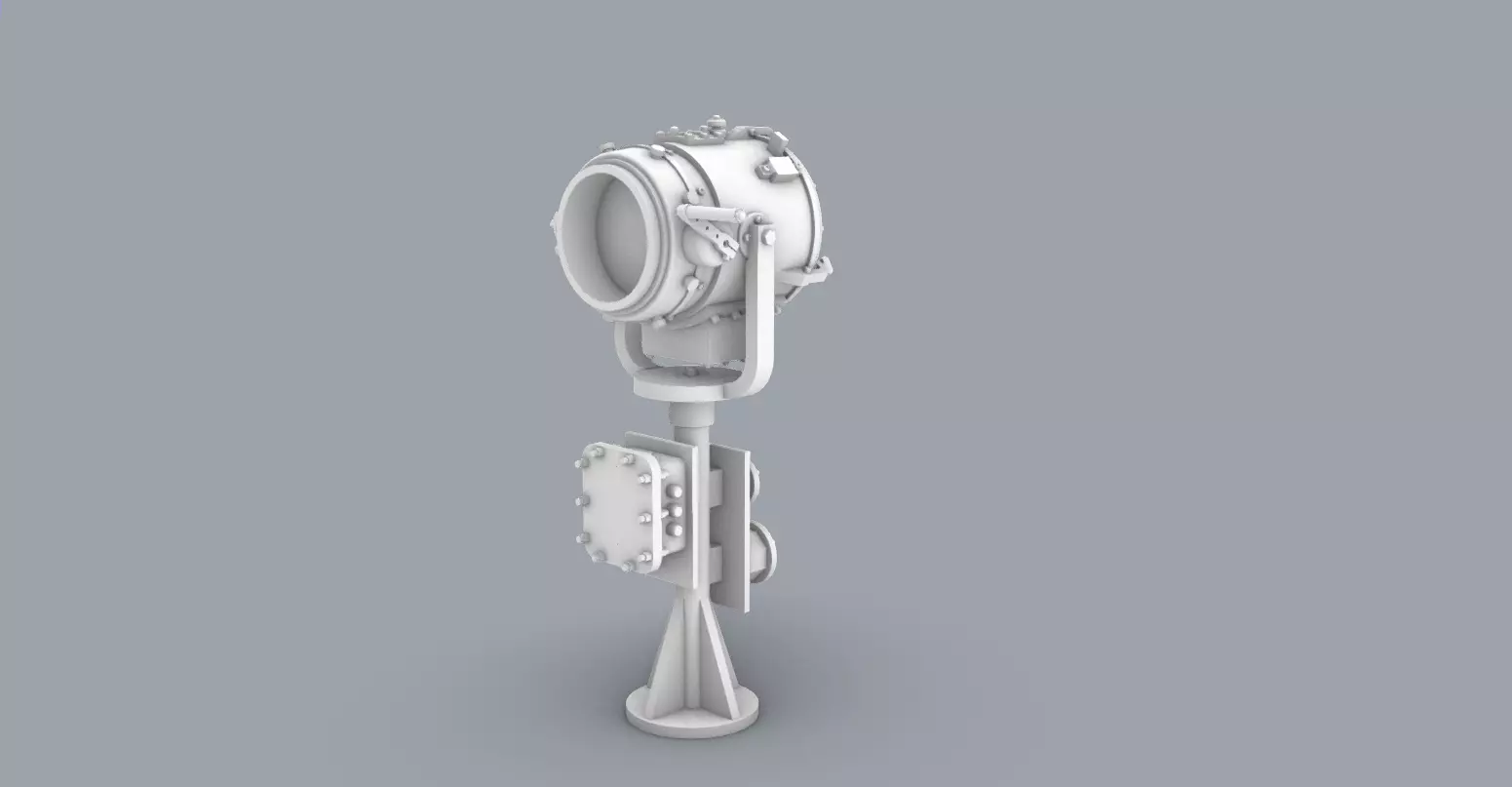 PM Morse Lamp 3D print model_0