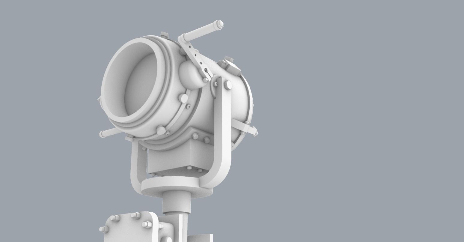 PM Morse Lamp 3D print model_5