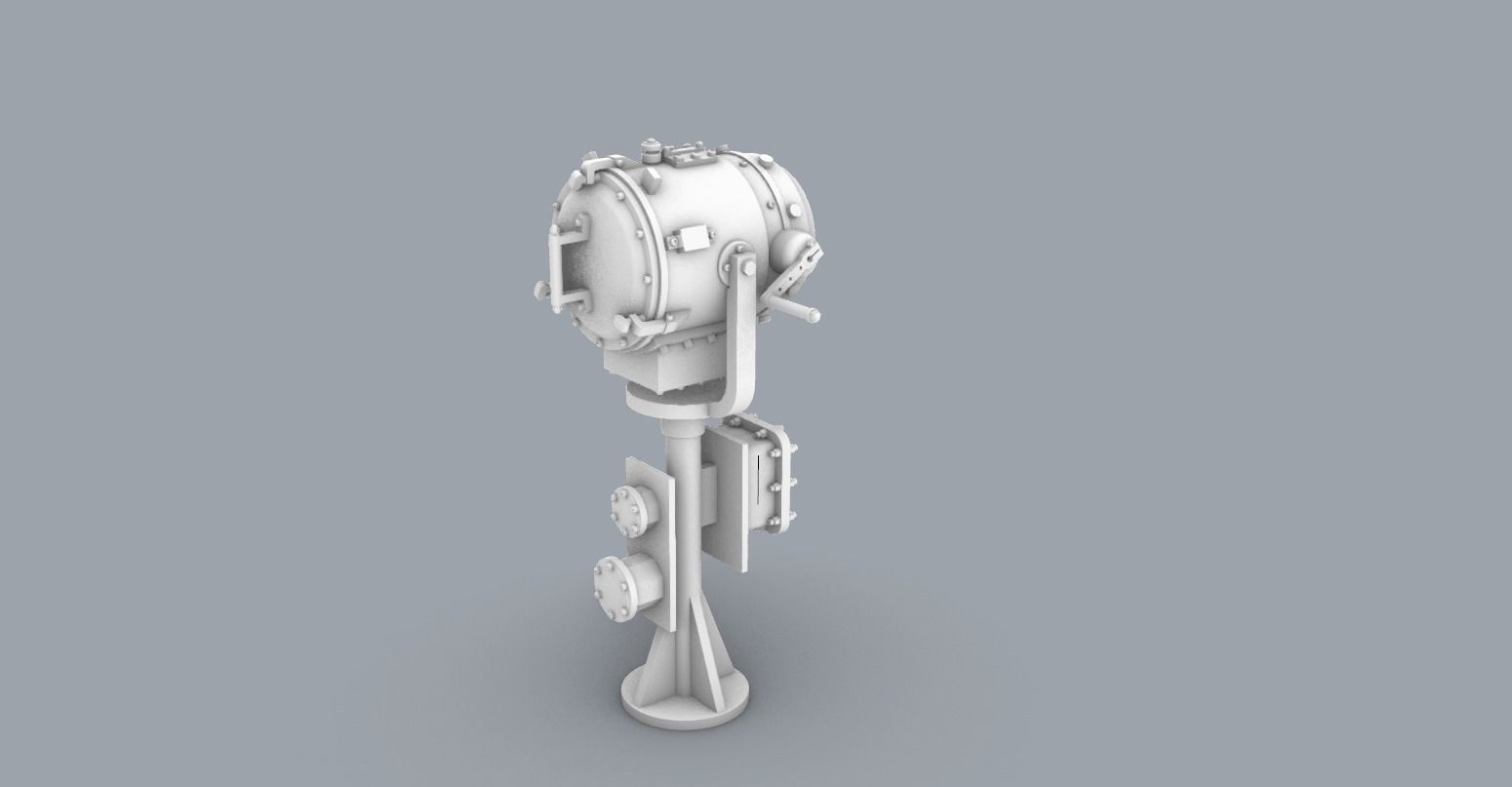 PM Morse Lamp 3D print model_2