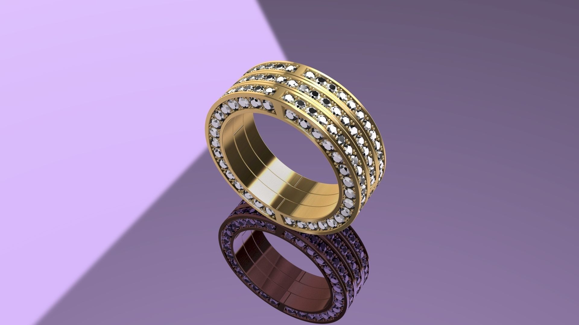 the motion ring size 56 eu 3d print model 3D print model_4