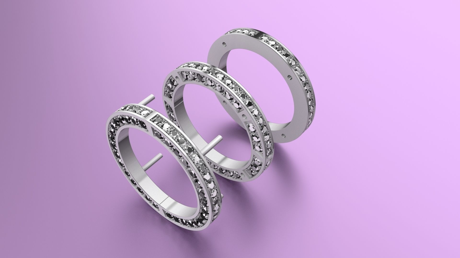 the motion ring size 56 eu 3d print model 3D print model_9