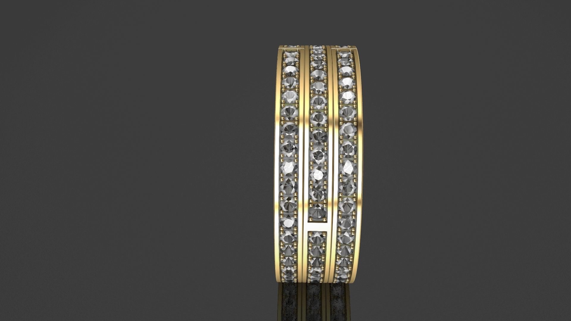 the motion ring size 56 eu 3d print model 3D print model_14