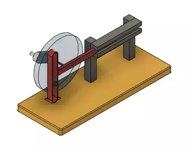 Slot mechanism 3D model
