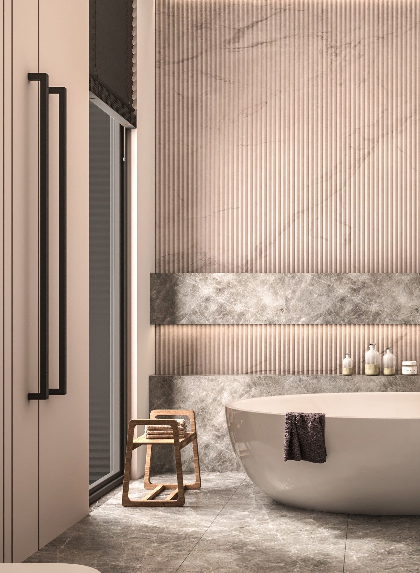 Modern bathroom 3D model_1