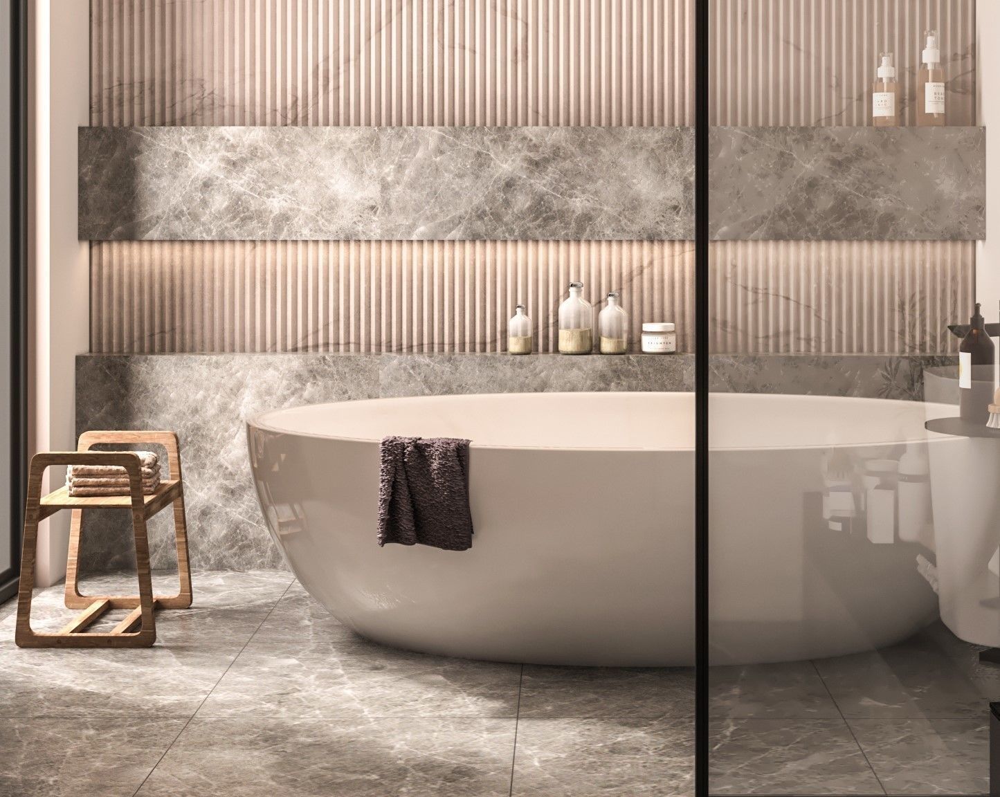 Modern bathroom 3D model_3