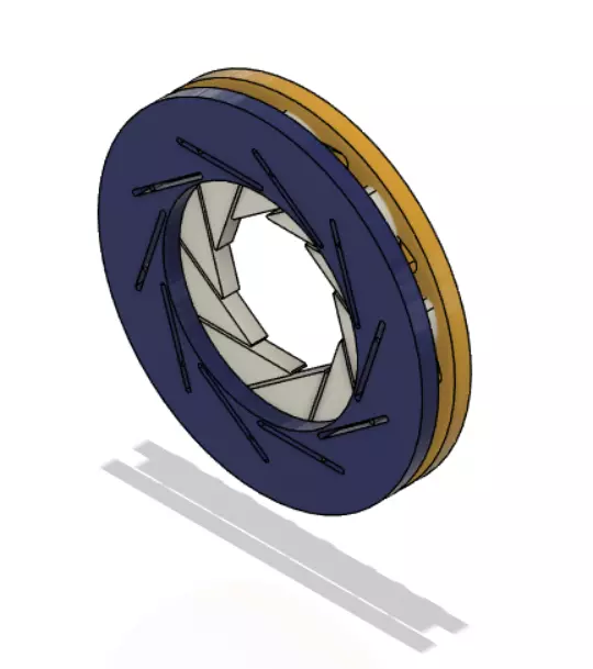 Camera Shutter Mechanism 3D model