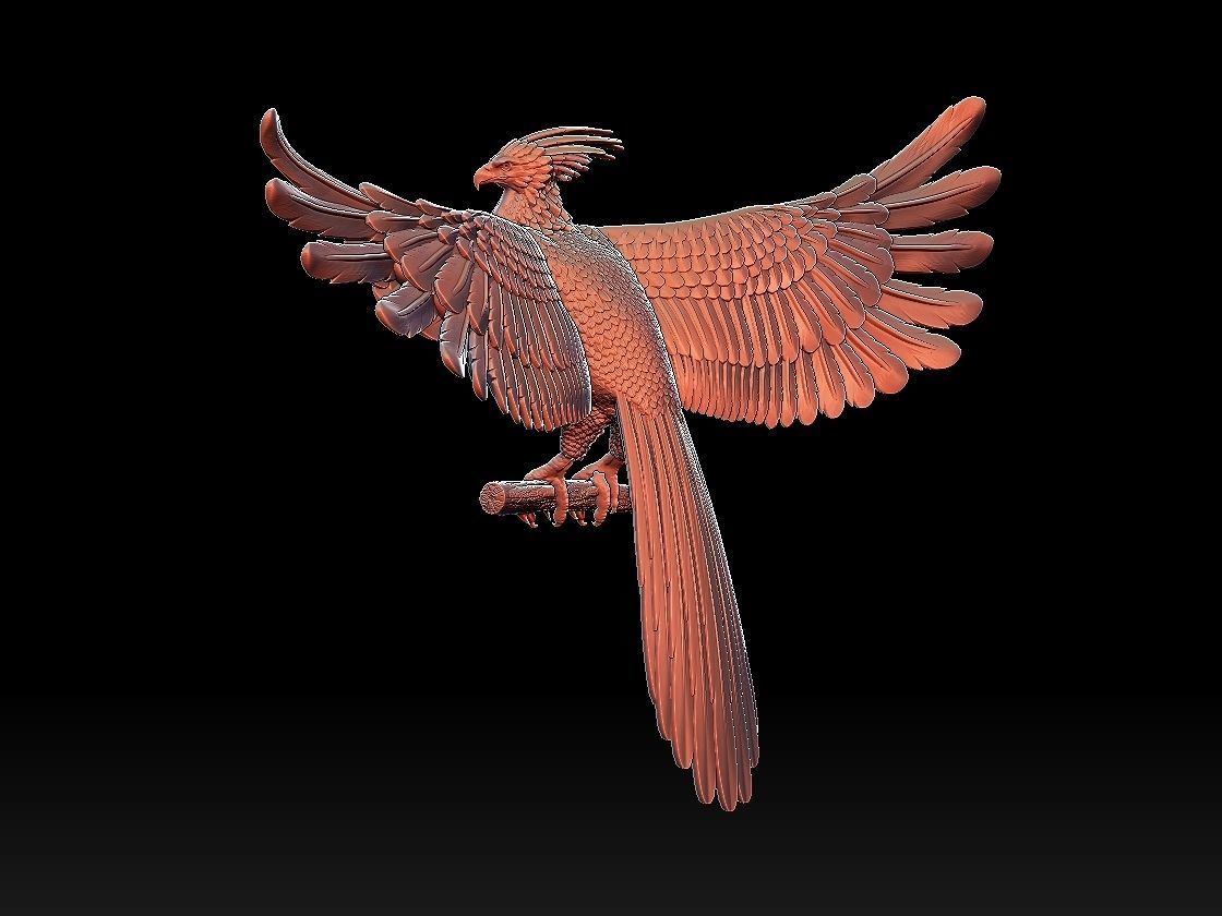 phoenix 3D print model_8