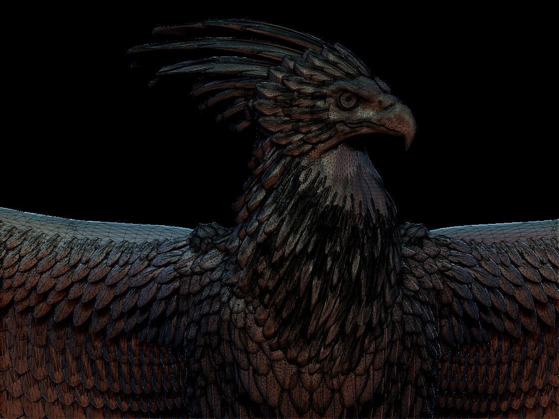 phoenix 3D print model_14