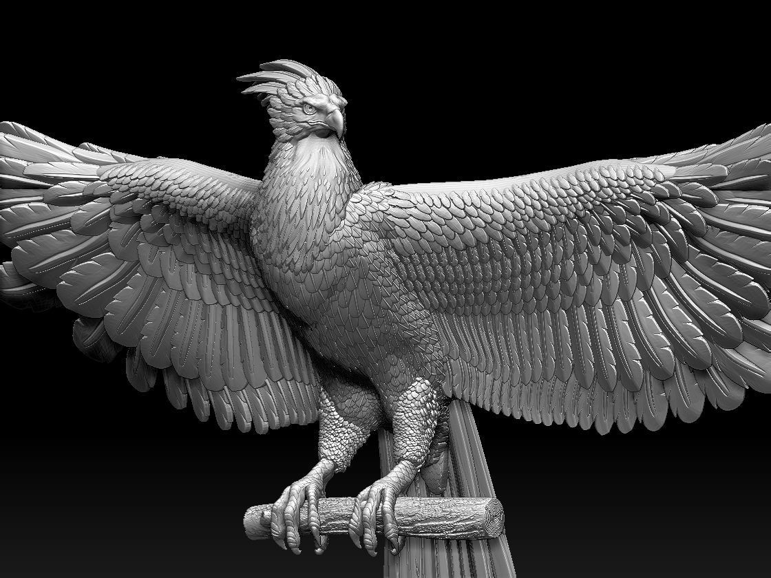 phoenix 3D print model_2