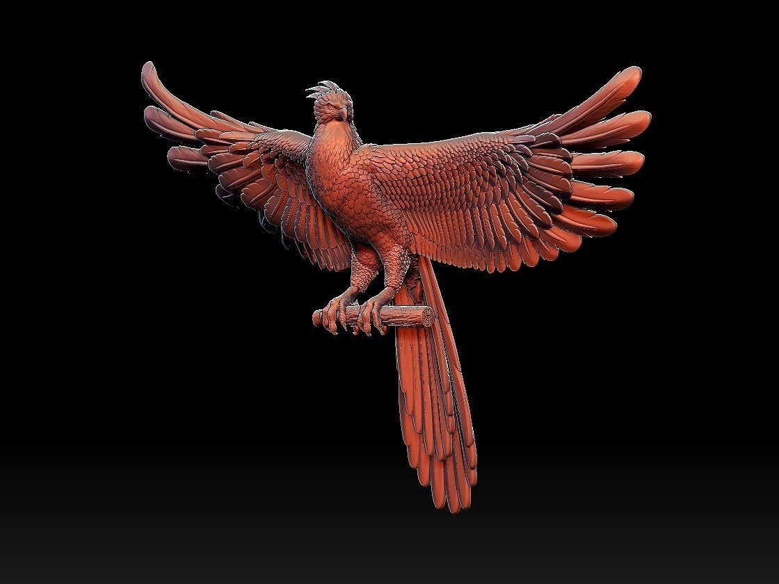phoenix 3D print model_7