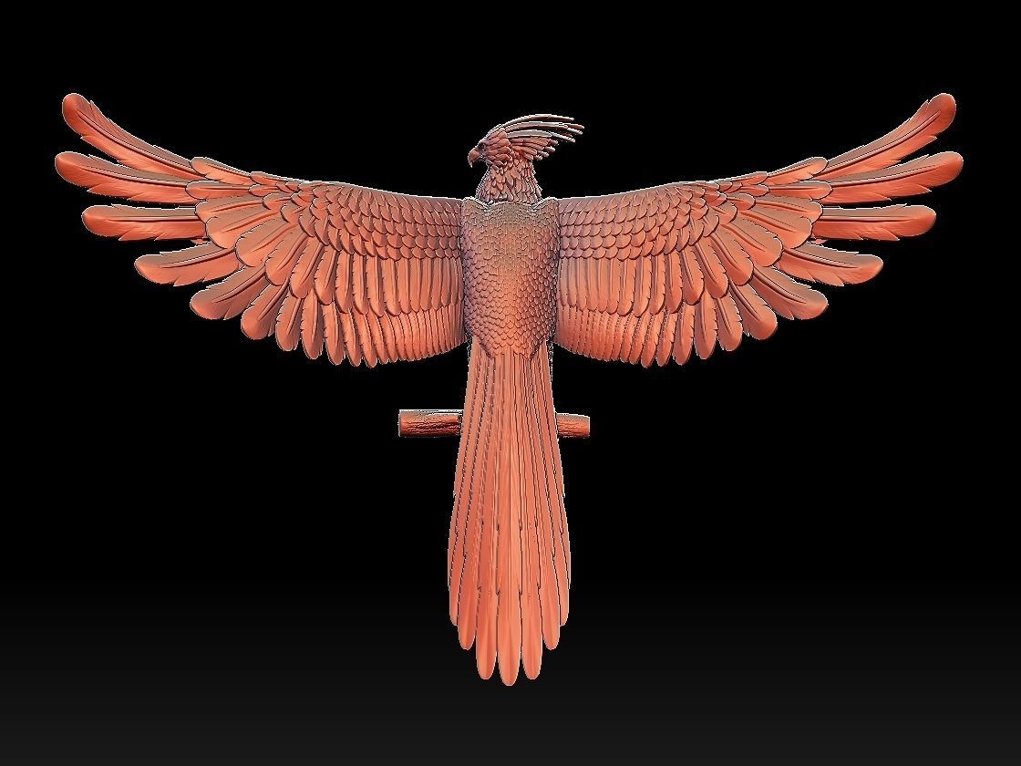 phoenix 3D print model_11