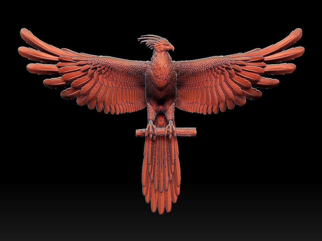 phoenix 3D print model_6