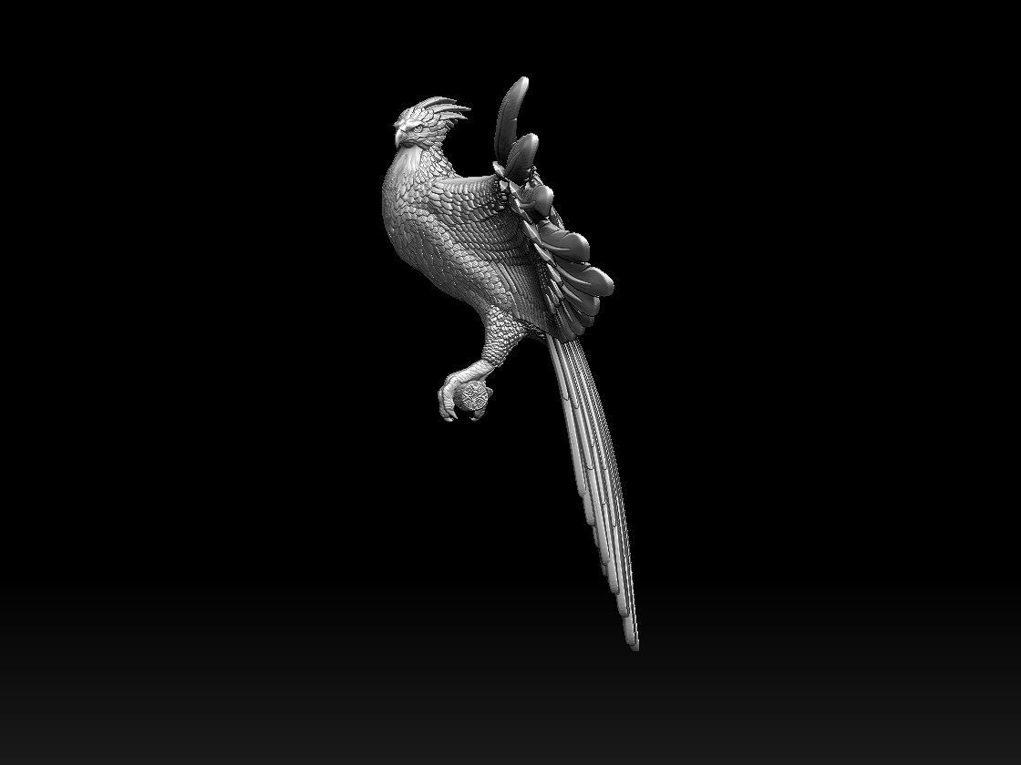 phoenix 3D print model_12