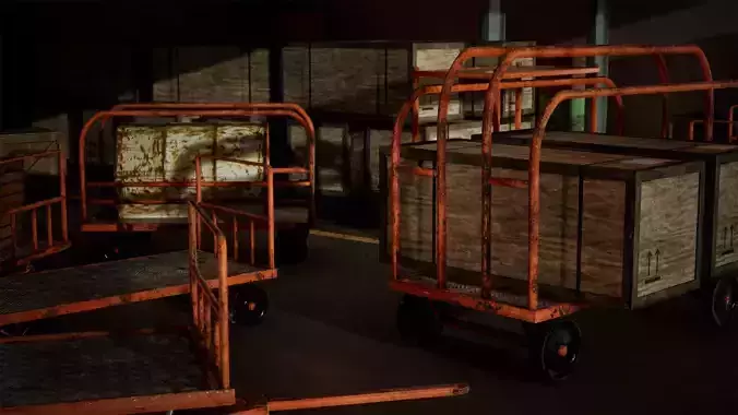 Industrial Carts 22 Assets