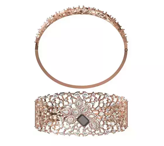 Bangle Bracelet STL JCD Details