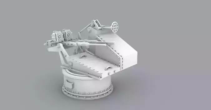 PM Bofors 40mm 3D print model
