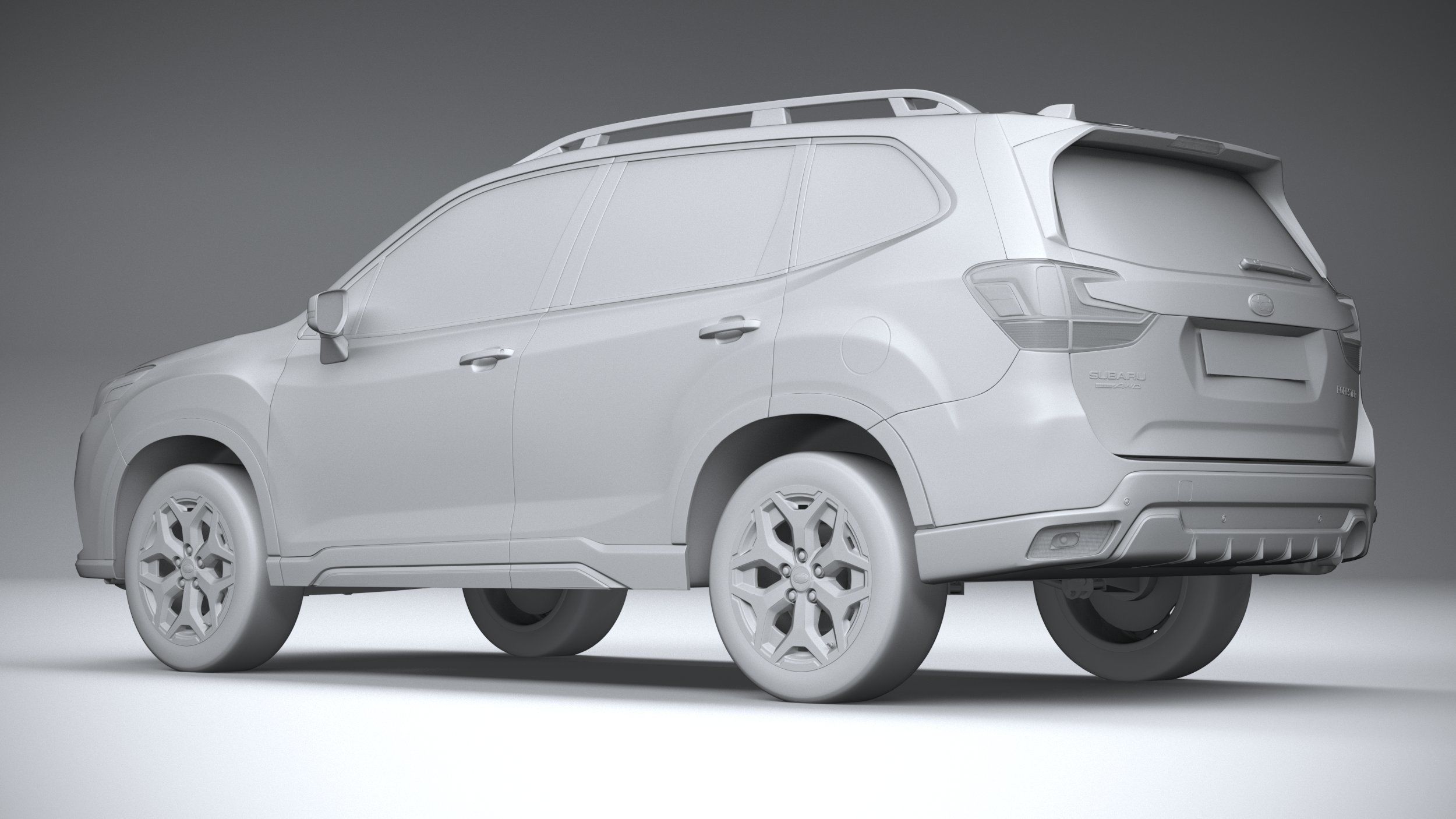 Subaru Forester 2023 3D model_21